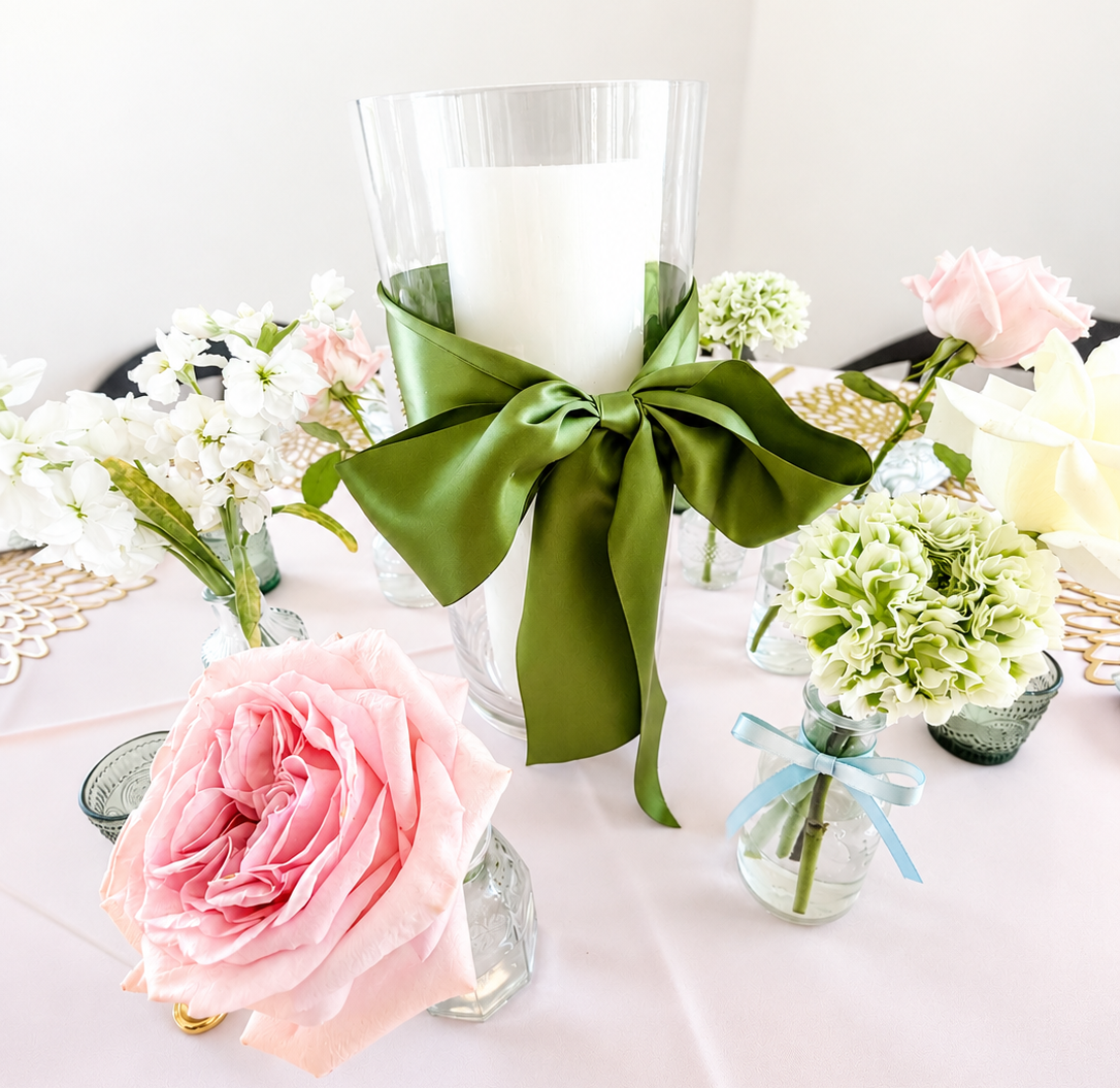 Wedding table setup